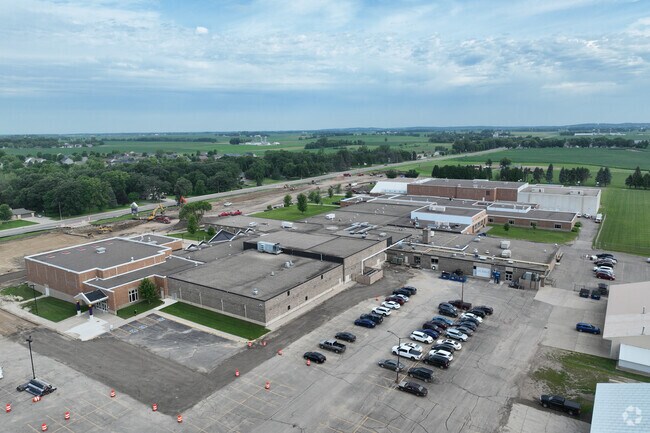 Melrose Secondary School enrolls just over 500 students.