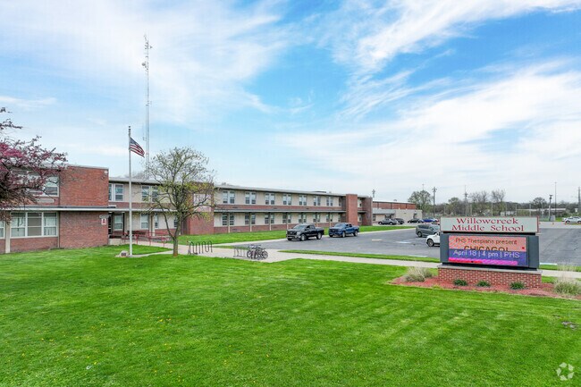 Residents of Ogden Dunes send their kids to Willowcreek Middle School.