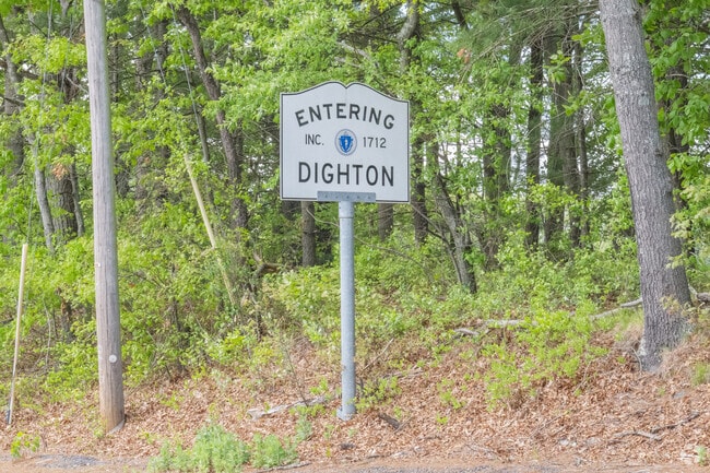 Dighton is a rural community with active farms and quiet residential areas.