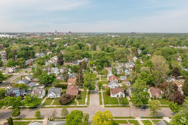 A variety of homes can be found in the Clifford Park neighborhood of Lansing, Michigan.