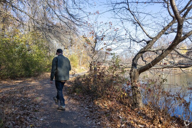 Fellmere Park is a great area to go for a walk around the pond.