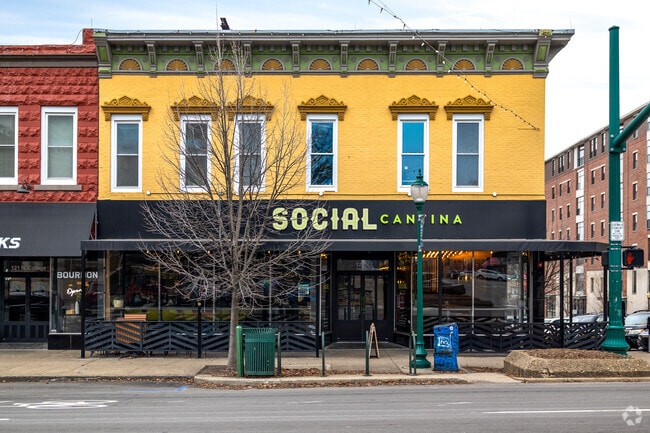 Stop by Social Cantina for a bite to eat in Downtown Bloomington.