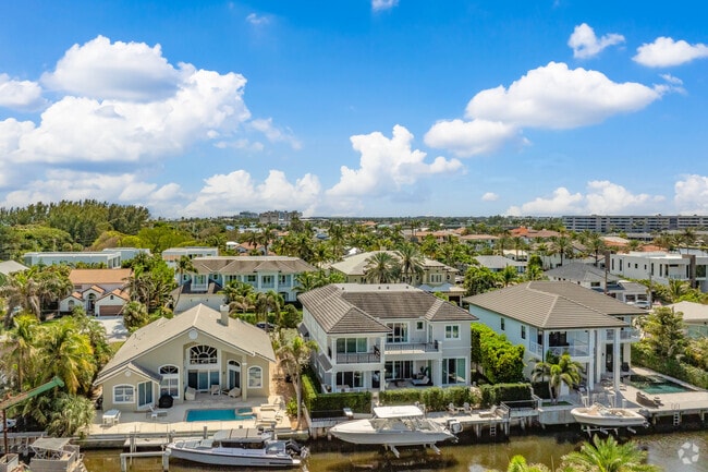 Delray Beach boasts charming homes with boat docks on the Intracoastal.