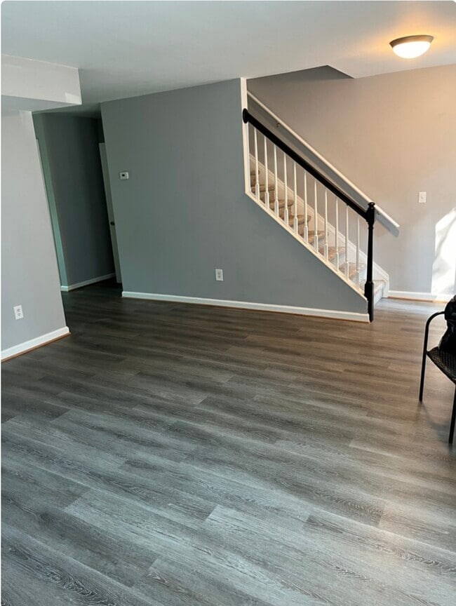 Living room back view