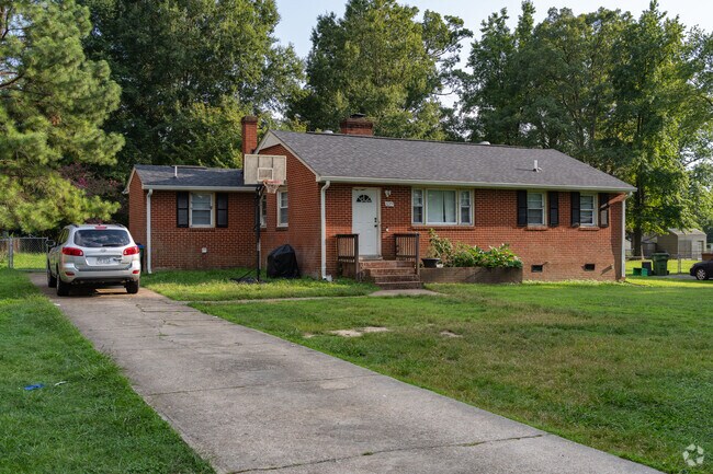 Brick ranch homes sit on lots ranging in size from a quarter to a half-acre.