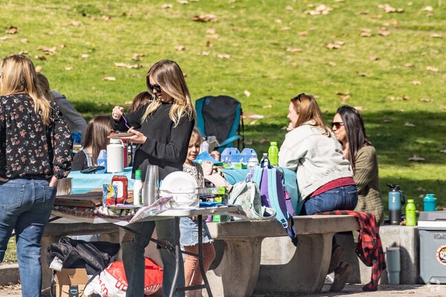 Parties and gatherings are always occurring at Rolling Hills Park in Fullerton.