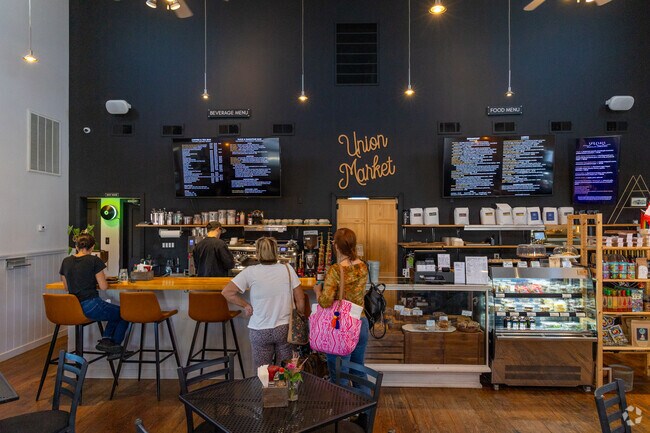 Union Market is a great place to meet friends for lunch or coffee in Tuckerton.