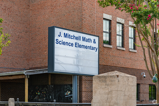 Math and science are two of the main subjects at the Julian Mitchel Elementary School.