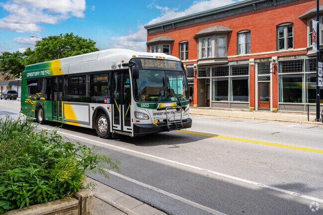 Bus routes run through Fort Howard neighborhood making Green Bay travel convenient.