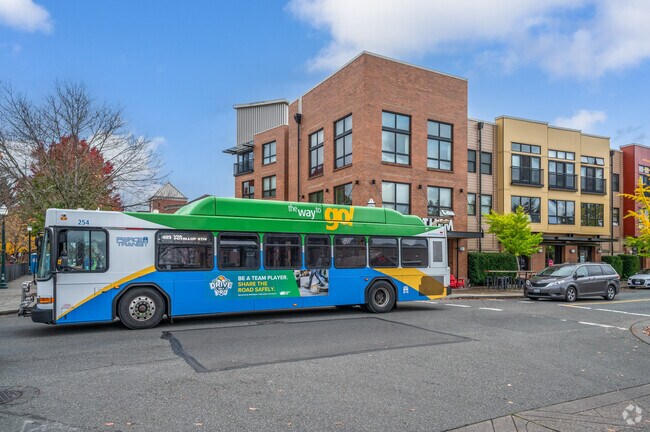 Puyallup offers access to public transportation connecting residents with Tacoma and Seattle.