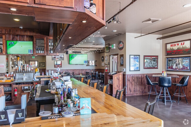 Spur of the Moment Bar and Grill is just a short distance from Perry Park in nearby Larkspur.