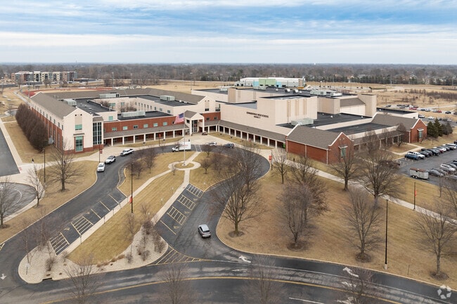 Edwardsville High School prioritizes learning and collaboration.