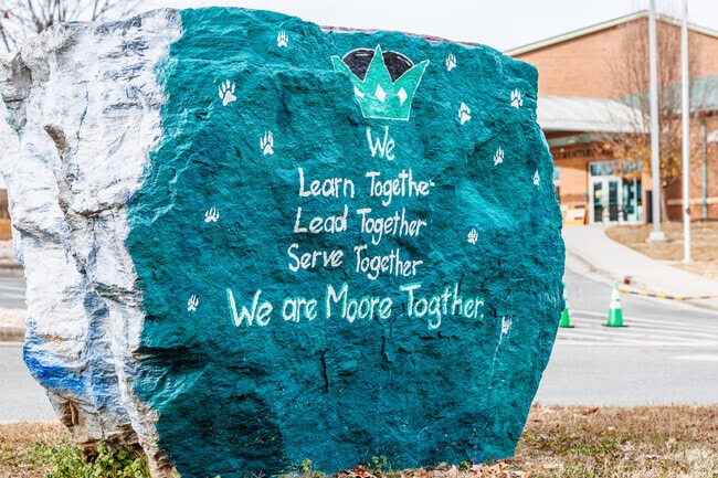 We learn together, lead together, serve together - we are Moore together.