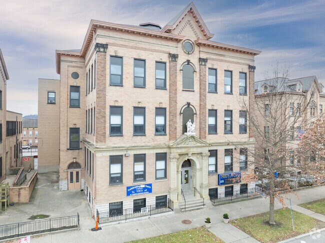 St Joseph School serves students from elementary to middle school.