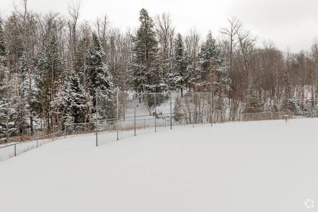 The recreation fields are lined with nature at Bothwell Middle School.