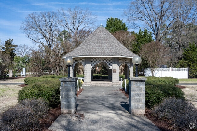 Gazebo Park is one of the most popular spots in Butner and features a brand-new pickleball court for residents to enjoy.