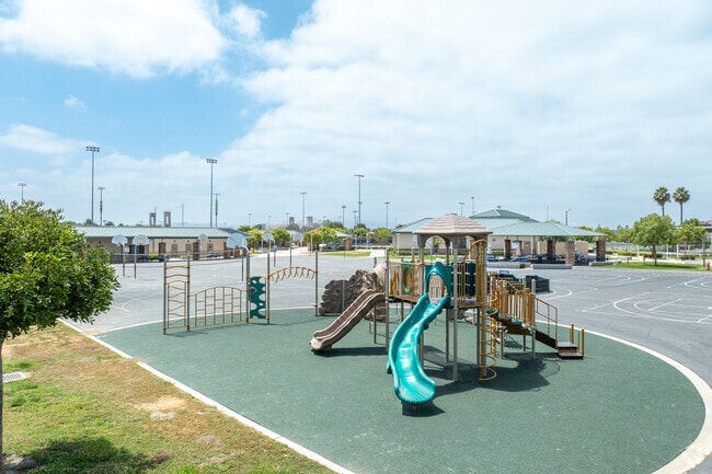 Playground area at the Heritage Elementary School.