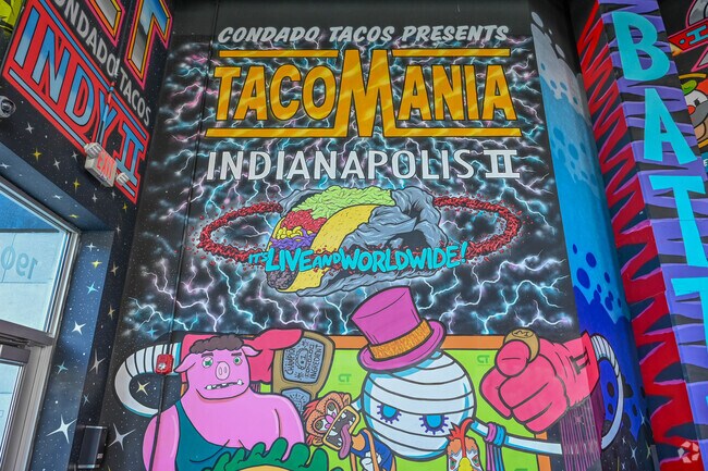 Local art can be seen in Condado, a local hot spot for fresh food and cold drinks.