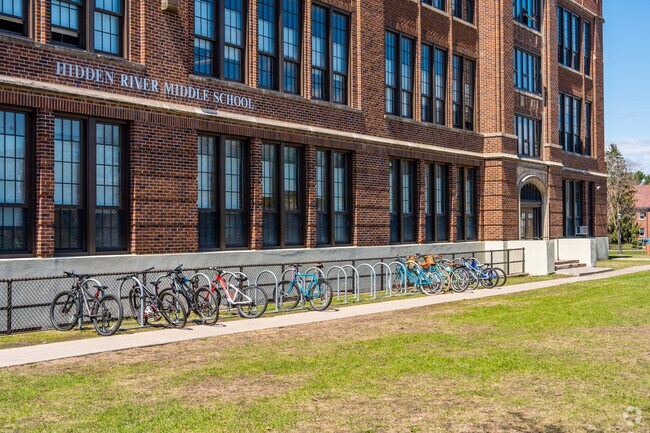 Hidden River Middle School was formerly Ramsey Middle School.