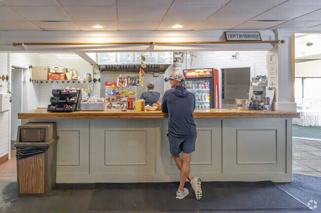 Vazzy's 19th Hole grill at the Fairchild Wheeler Golf Course in Stratfield Village is a gem.