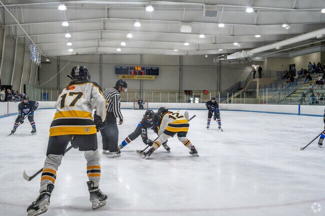 Carver Ridge residents are minutes from live sports at M Health Fairview Sports Center.