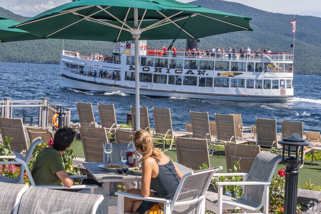 The Sagamore Resort in Bolton offers stunning views of Lake George.