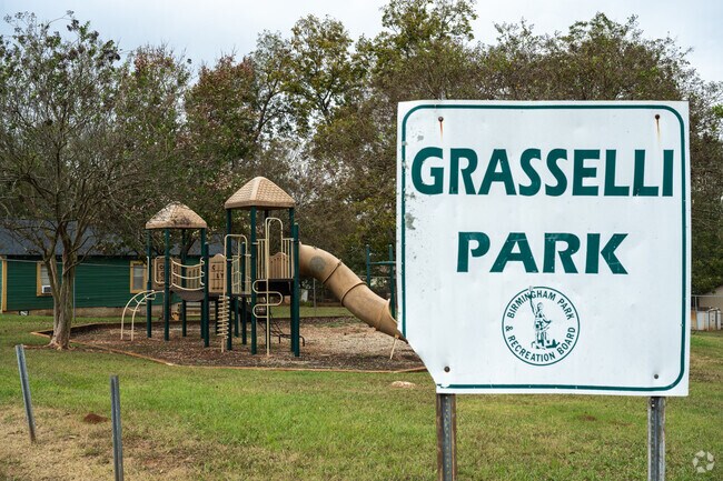 Grasselli Heights Park is centrally located, making it a convenient recreational spot.