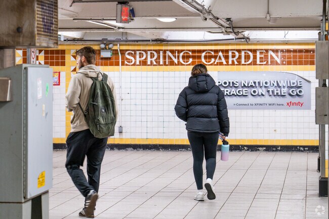 Callowhill is serviced by several SEPTA stations including Spring Garden.