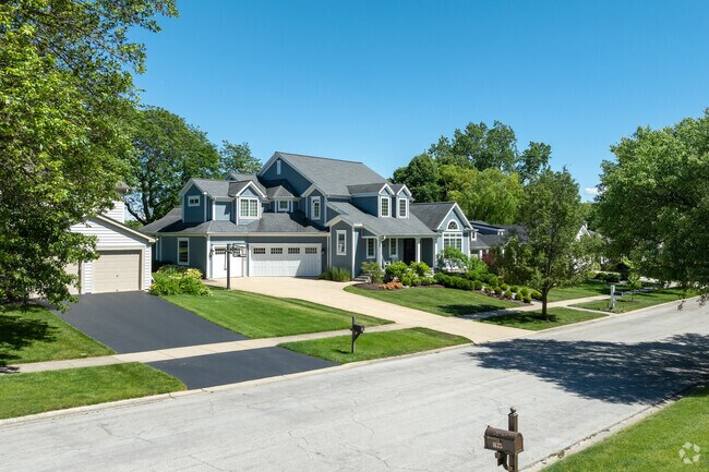 Custom builds dot the landscsape of the Cress Creek neighborhood.