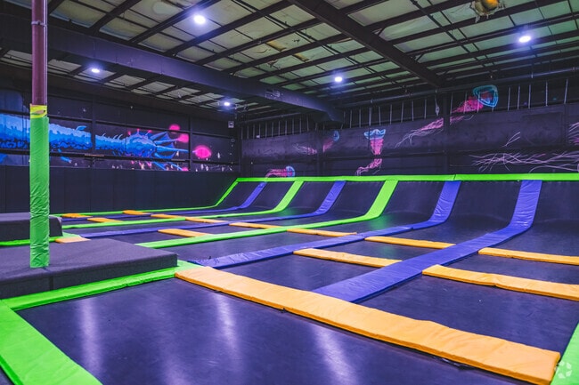 Get Air Trampoline Park is a fun place for Warwick children to have some wide open fun.