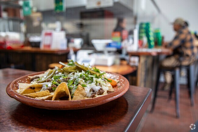 Mi Zacatecas in Havenscourt sells delicious freshly made nachos.