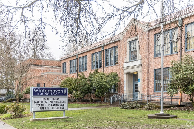 Winterhaven Elementary School serves young school age residents in Brooklyn.