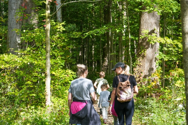 Porter County has an abundance of hiking trails perfect for families who enjoy the outdoors.