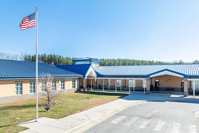 Southmont Elementary School features a modern building and expansive campus.