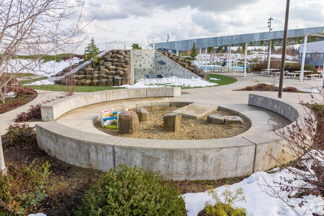 There is even a sandbox in Cully Park.