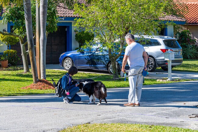Crossings is a very quiet and friendly neighborhood.