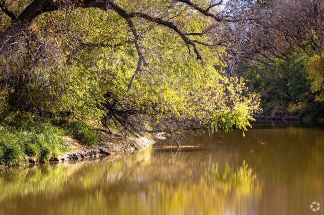 Bordered by the scenic Sheyenne River, The Preserve area is a lush thriving place to live.