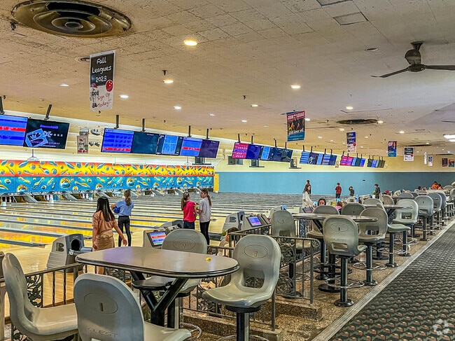 Residents can have a night out bowling at Hanover Lanes.