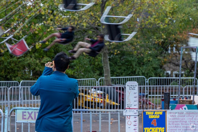 Parents love taking the kids ti the Carnival Fun Fair at the Montgomery Mall.