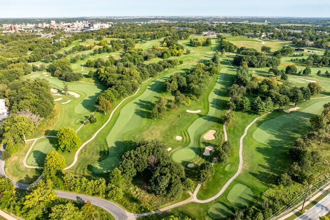Galway Hills shares topography with Finkbine: rolling hills and mature trees.