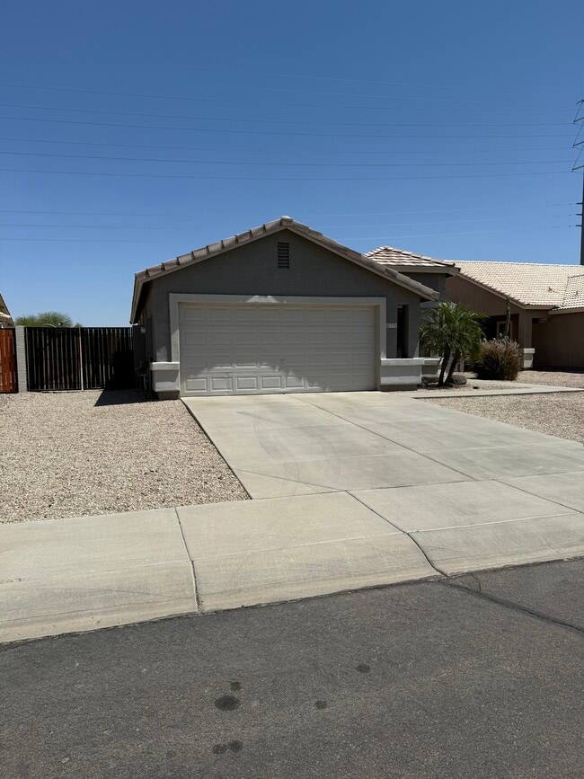 Large side gate and yard