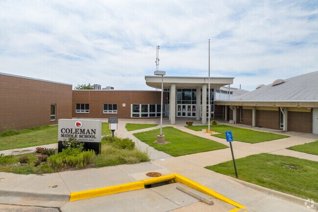 After elementary, kids can attend Coleman Environmental Magnet Middle School.