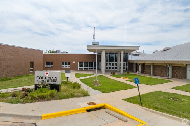 After elementary, kids can attend Coleman Environmental Magnet Middle School.