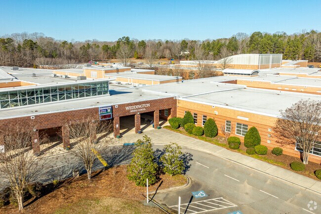 Weddington Middle School Is the hub of activity for their student’s success.