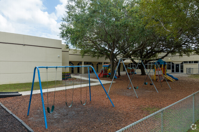 The Somerset Academy Palms recess area.