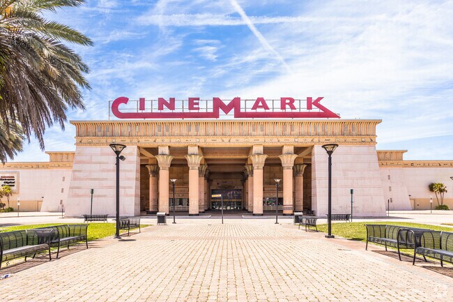 Experience the magic of the big screen at Cinemark 24.