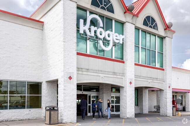 Kroger is a great option for groceries for residents of Stout Field.