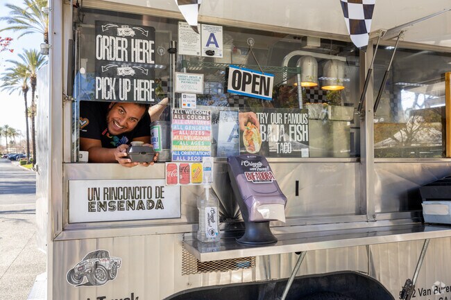 Savor the delicious local food at the food trucks in Valley View.