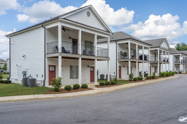 Housing options in Harmon Estates include duplex condos.