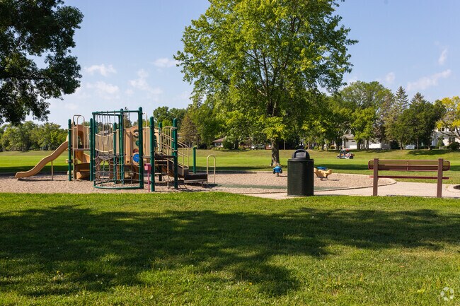 Highlands Park features space for family recreation in the neighborhood of 
Edina.